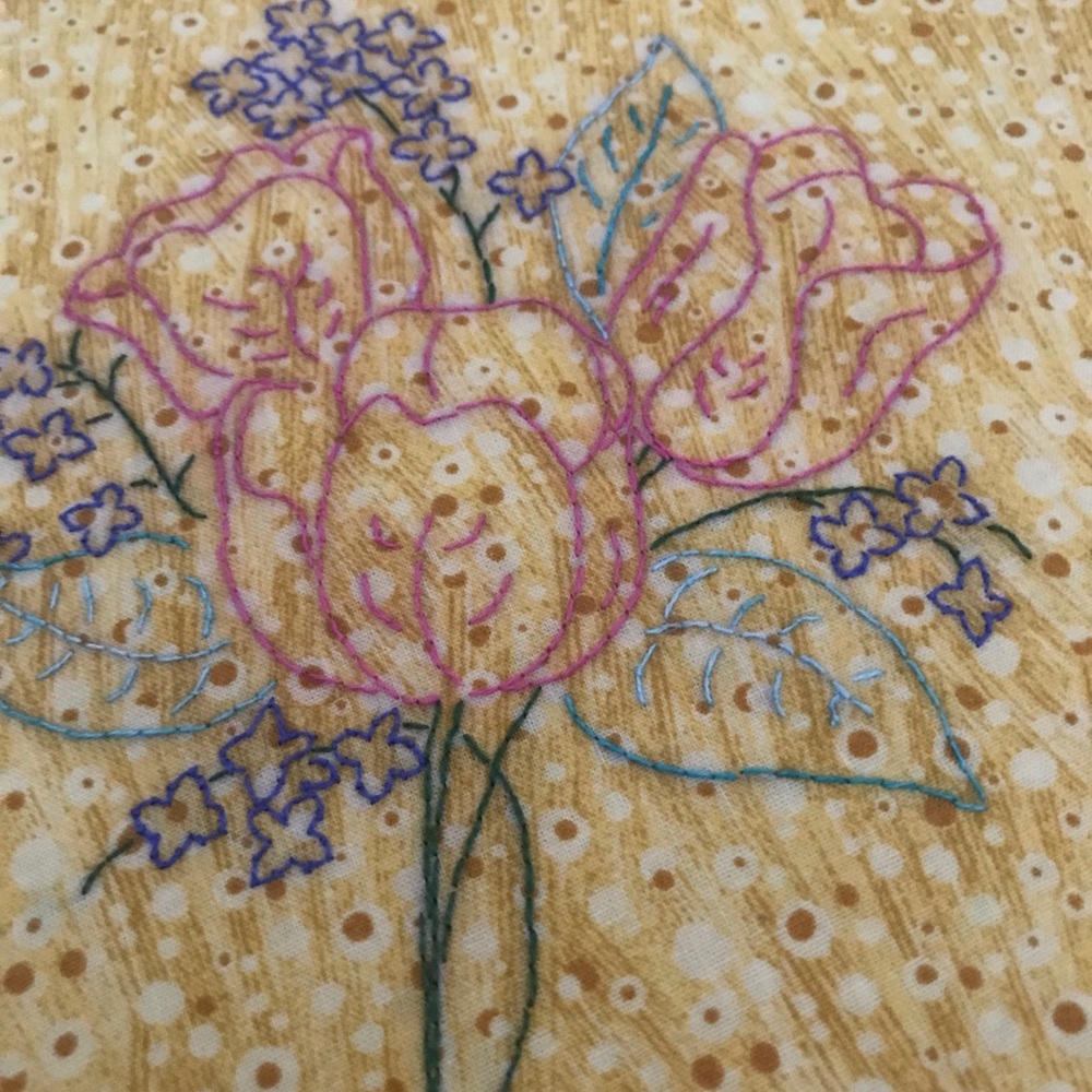 Handmade/ Hand Stitched Doily - Picture 3 of 7